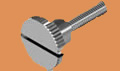 <strong><span style='font-size: 12px;'>M3 KNURLED THUMB SCREWS H/T SLOT 465</span></strong>